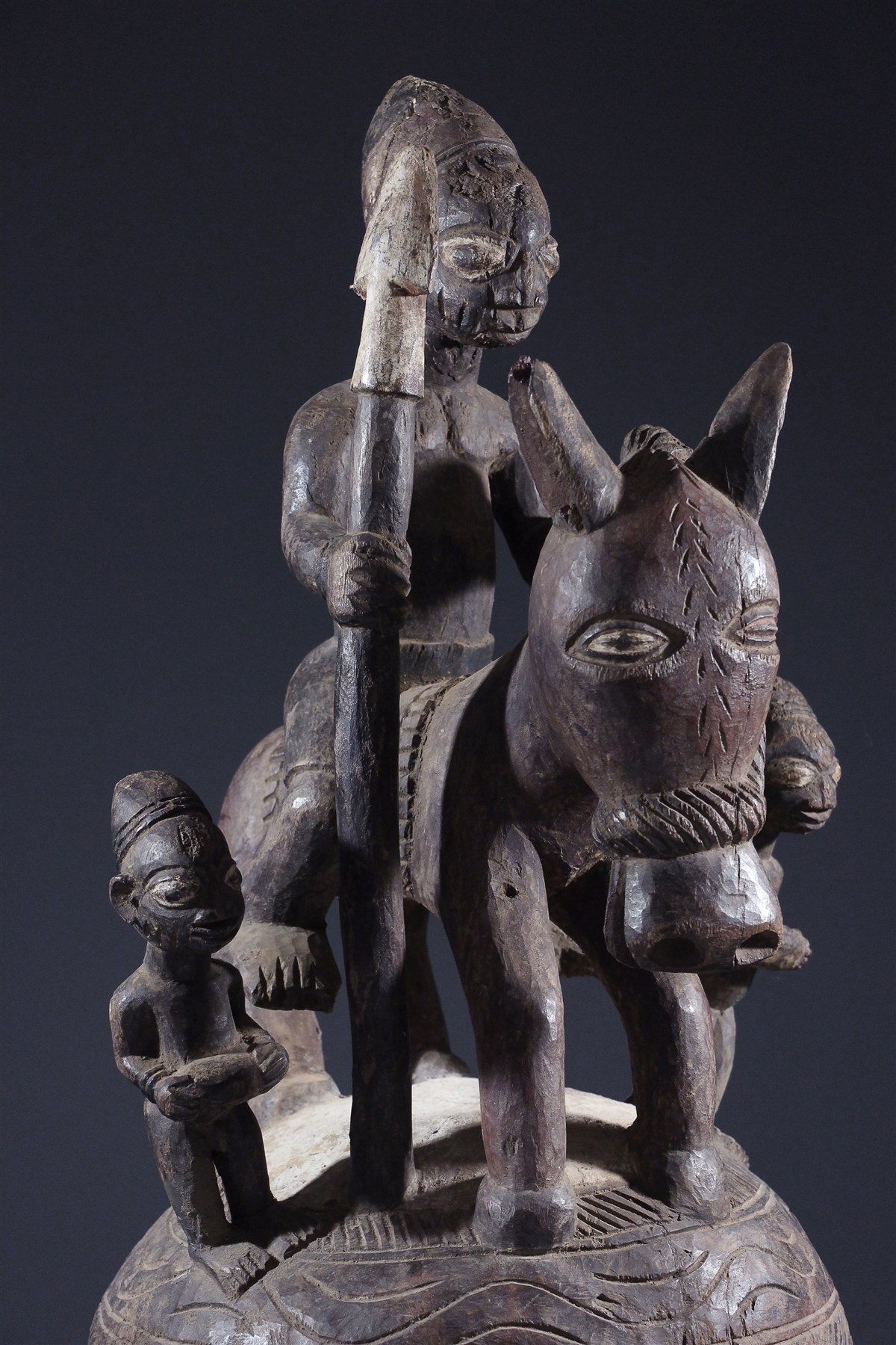 Pot cérémoniel Yoruba (11183) Jarres, amphores, pot, matakam