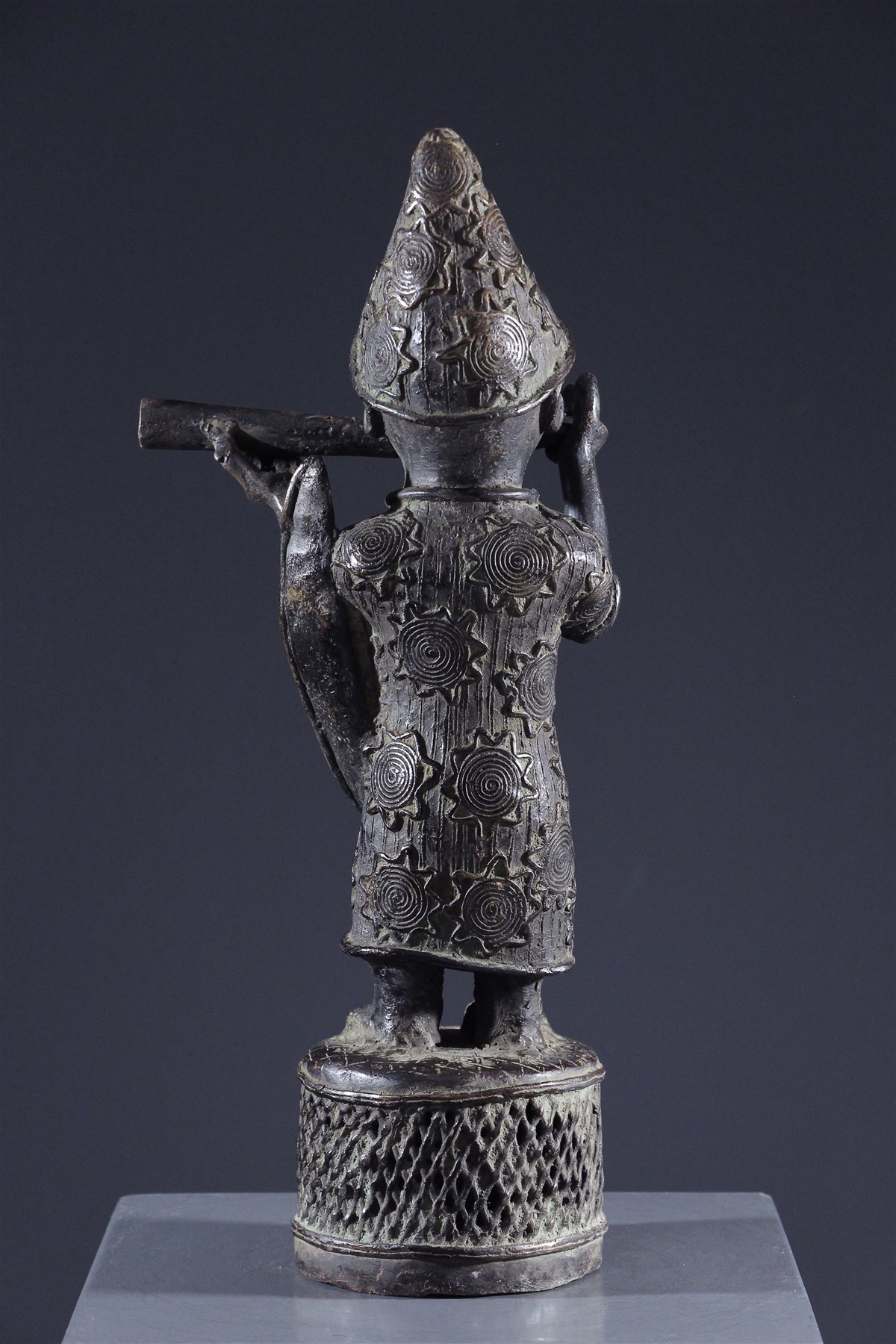 Miniature Métal Dark Age / Saga - Sonneur De Cor (Horn Musician) - Réf. P33 - Occasion
