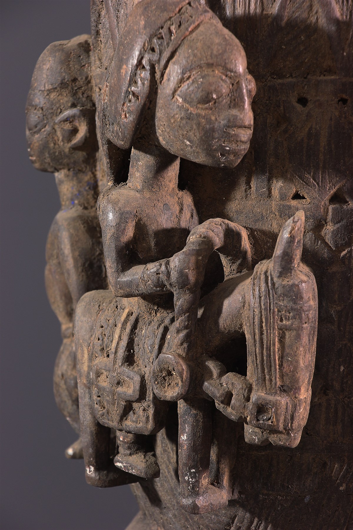 Pot Yoruba (11550) Jarres, amphores, pot, matakam Yoruba Art africain