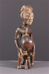 Statuette de fertilite Bangwa Art Africain th