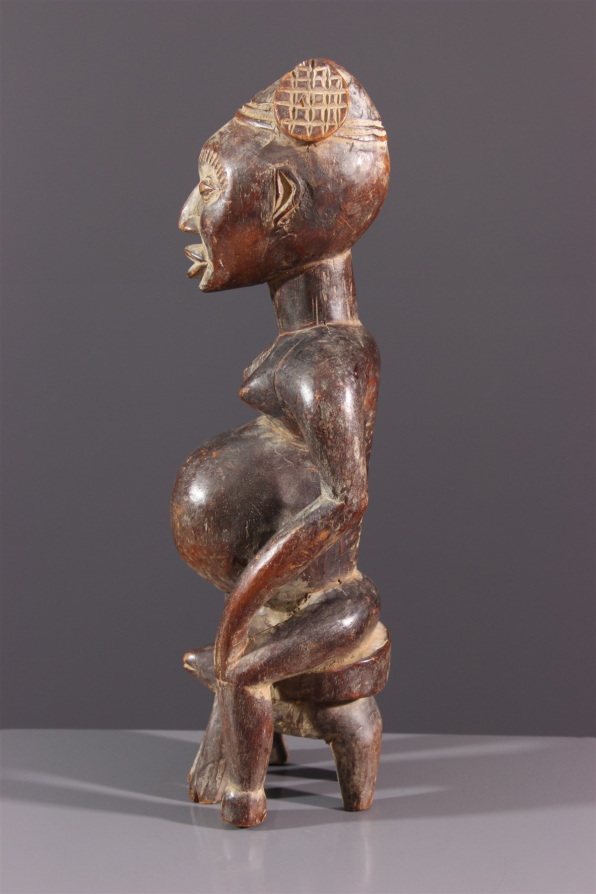 Statuette de fertilité Bangwa (11927) Statues africaines Bangwa