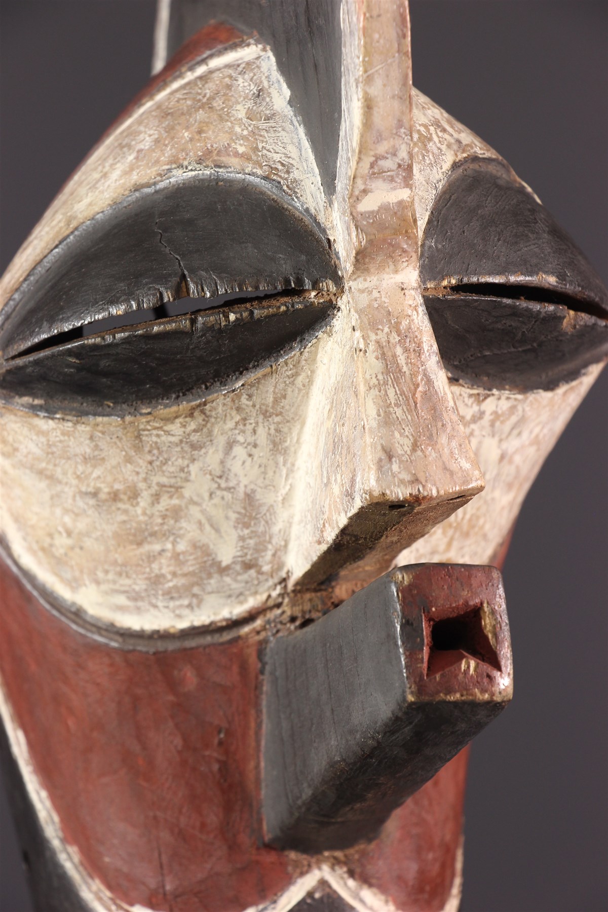 Masque Songye Kifwebe Kilume - - Art africain