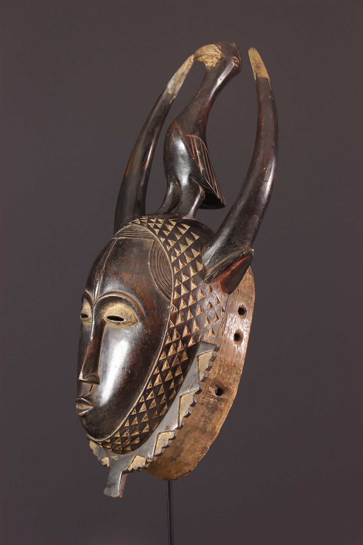 Masque Yohoure Lomane du groupe je (12169) - Masque africain