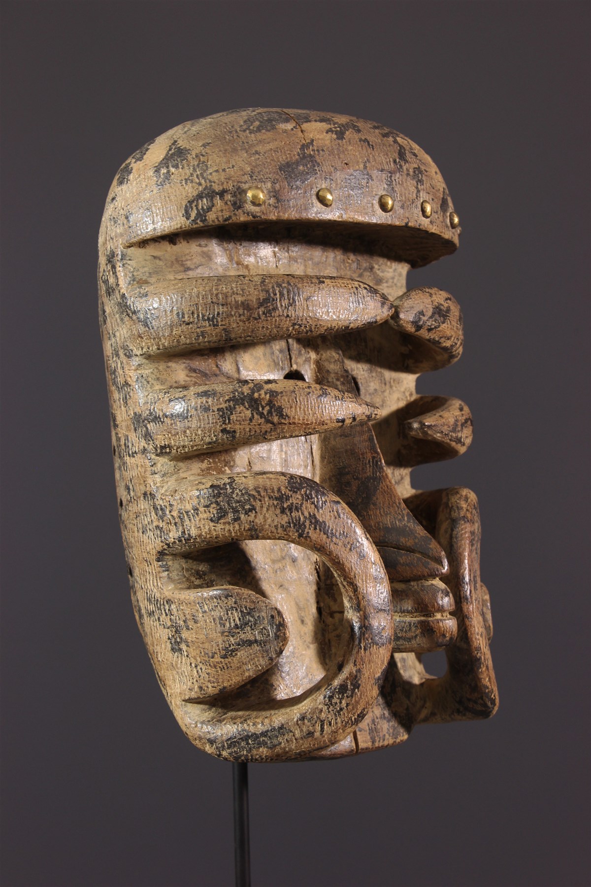 MASQUE GALOA AFRICAN ART AFRICAIN ANCIEN TRIBAL PREMIER PRIMITIF no