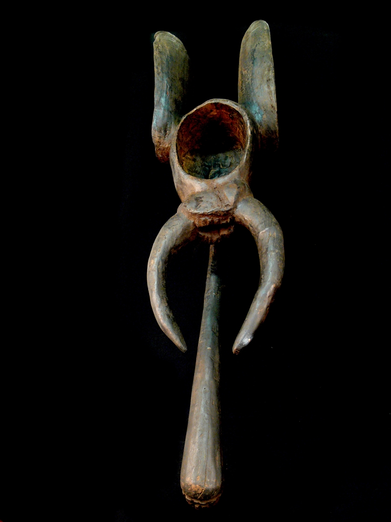 Masque elephant Bamileke (1271) - Masque africain, art tribal, art 