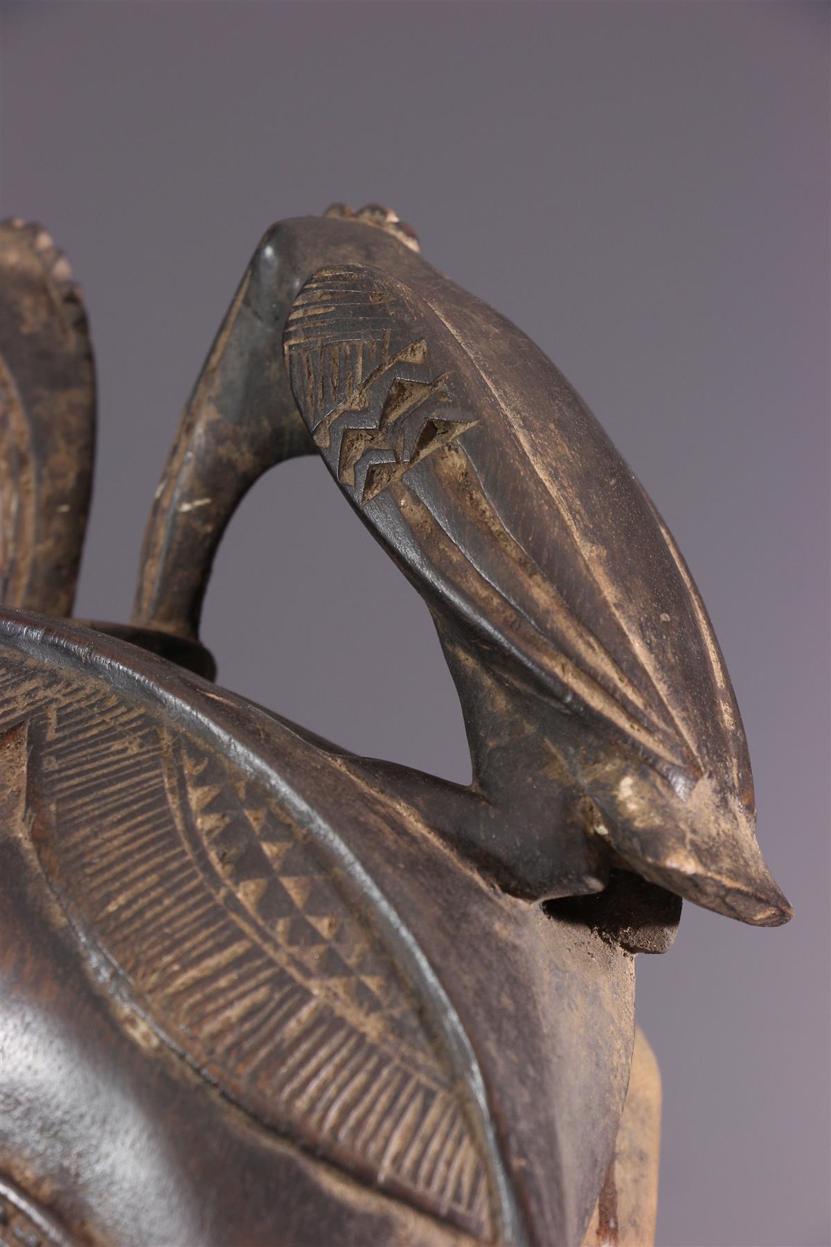 ANCIEN MASQUE AFRICAIN Baoulé Côte d'Ivoire - Arts Premiers - Art Tribal EUR 110,00 - FR