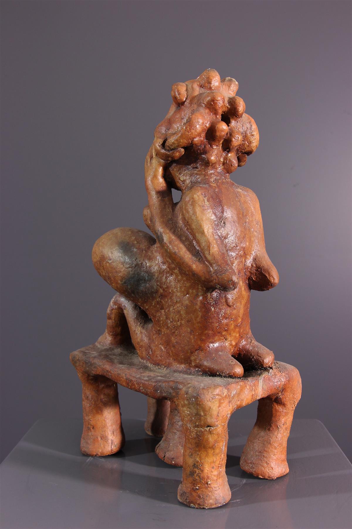 Statue Diola (13236) - Statuettes Diola - Art africain Sénégal
