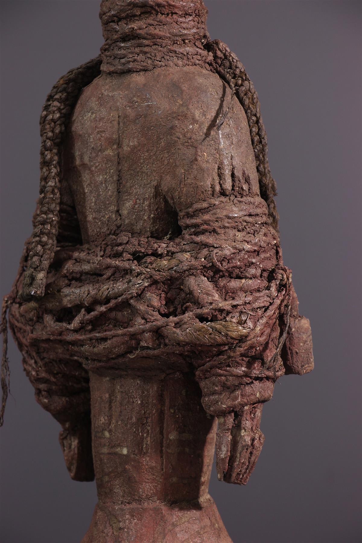 Ancienne statuette fétiche VAUDOU / EWE / Africain Art Premier Primitif - Collection