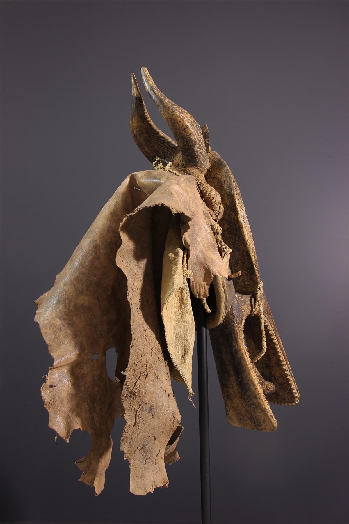 Masque Goli (14006) Masque africain Baoule Art africain