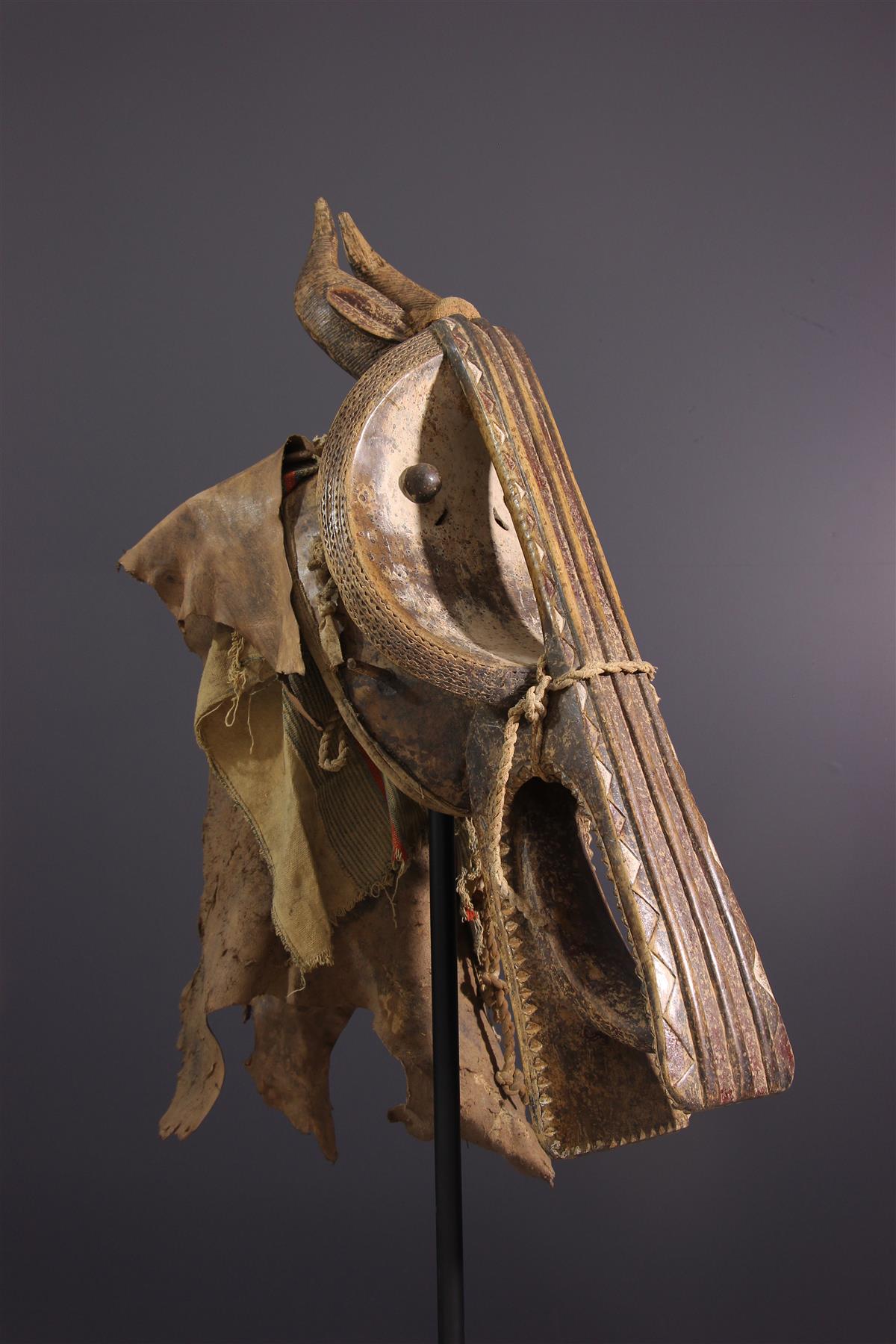 Masque Goli (14006) Masque africain Baoule Art africain