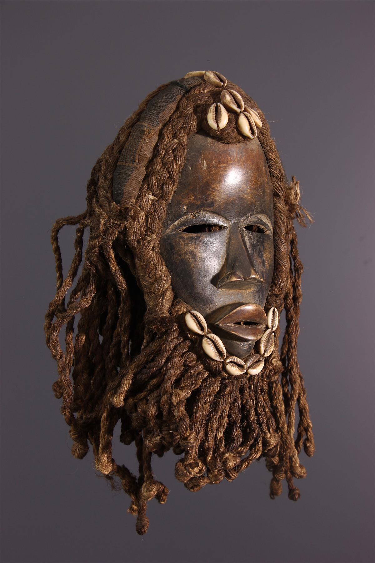 Masque Dan (14112) Masque africain, art tribal, art premier primitif