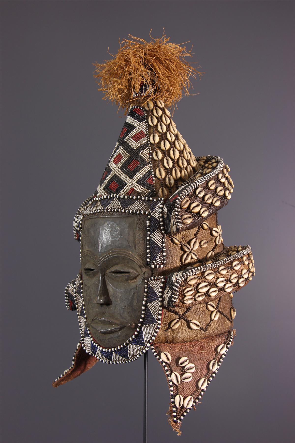 Masque Kuba (14332) Masque africain Kuba Art africain rdc ex zaire