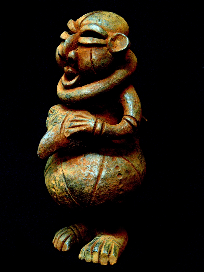 Ritual Tikar Statue (1539) - African statues : tribal fetish, maternity