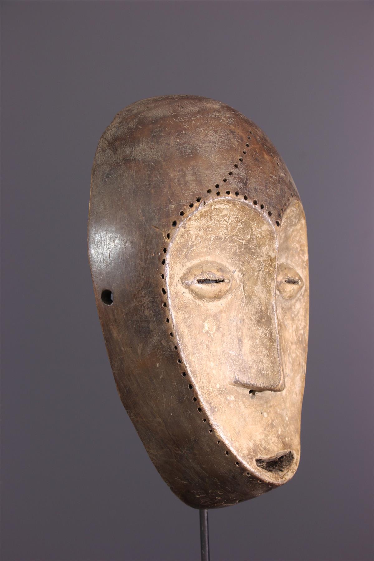 Masque Ancien En Bronze Lega - Art Premier Africain - XIXe Siècle Ou Avant - Pièce Authentique