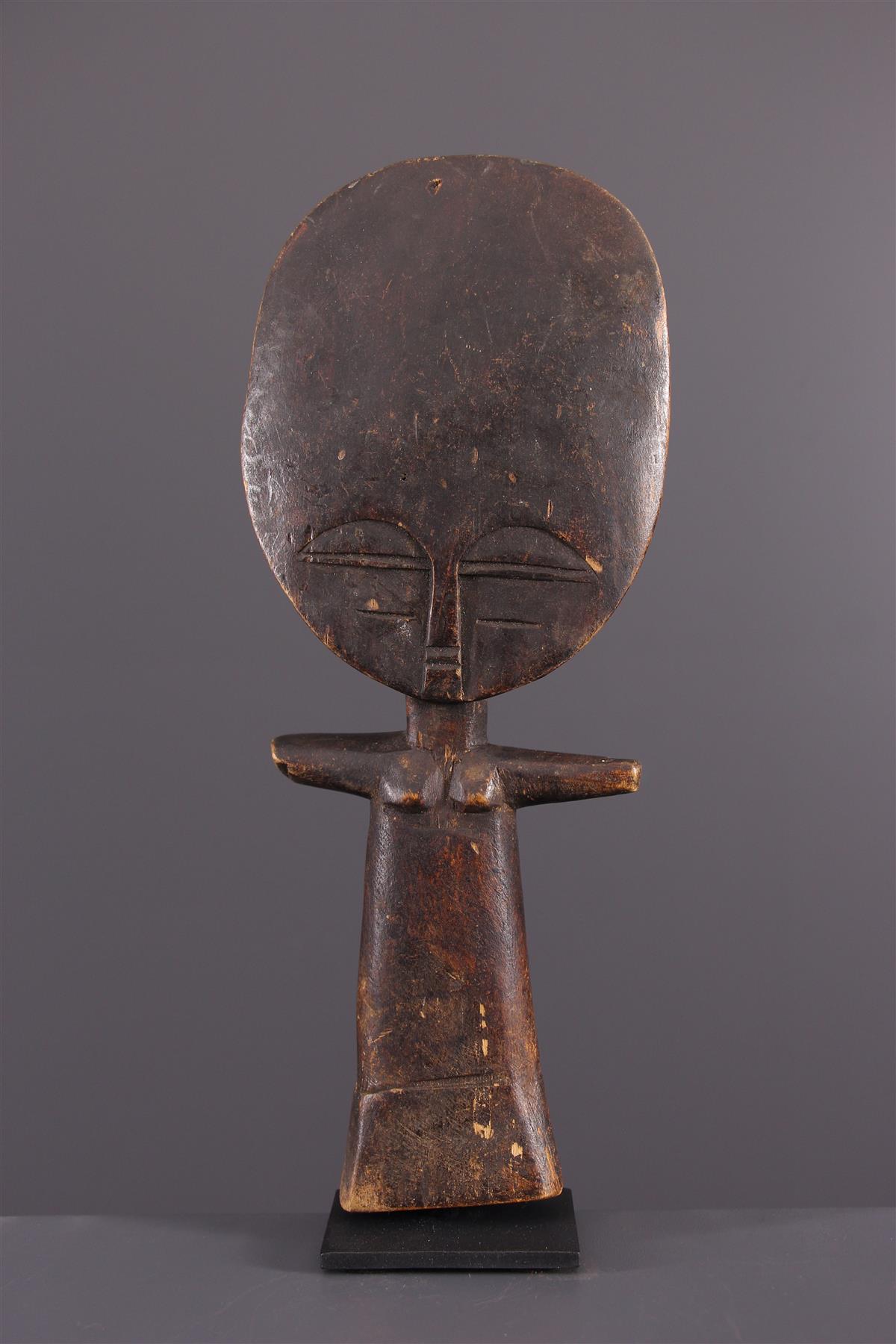 Poupée De Fertilité Ashanti Akwaba – Ghana – Art Africain Ethnique – Masque