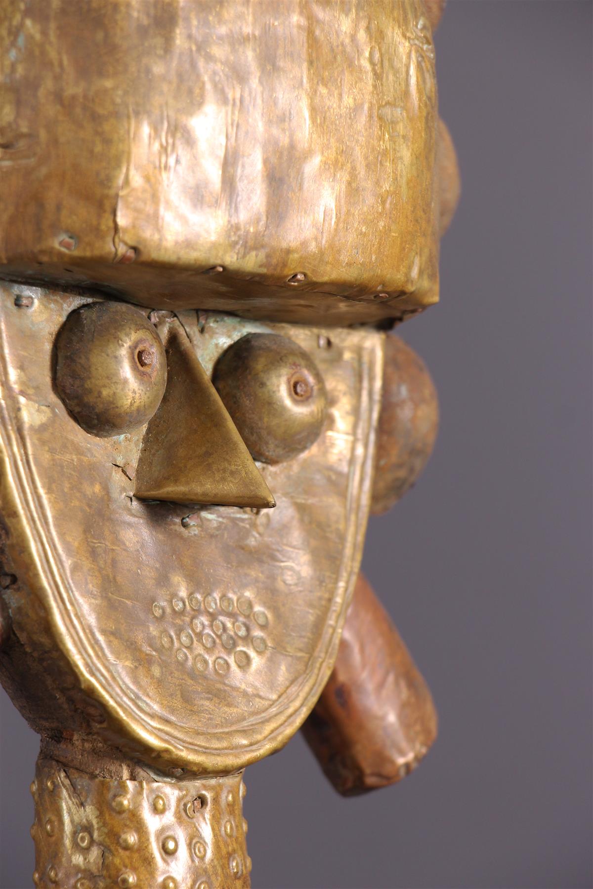 Sculpture africaine Kota Reliquaire Figure sur France
