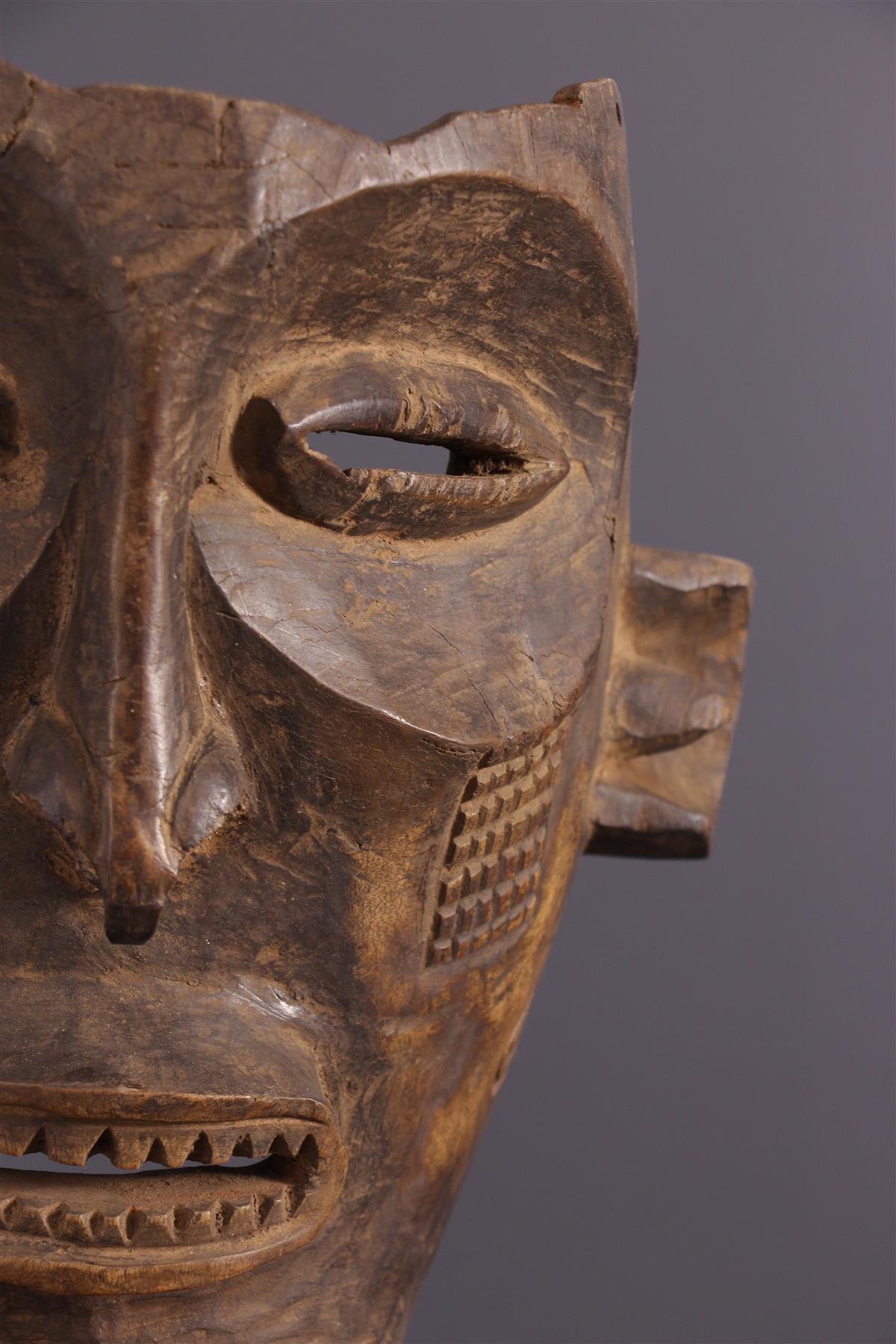 Masque Chihongo (23908) - Masque africain Chokwe - Art africain