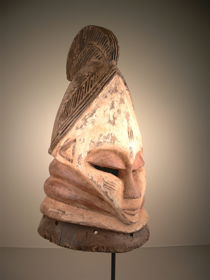 Mende Mask (2404) African mask, tribal art, primitive art Mende