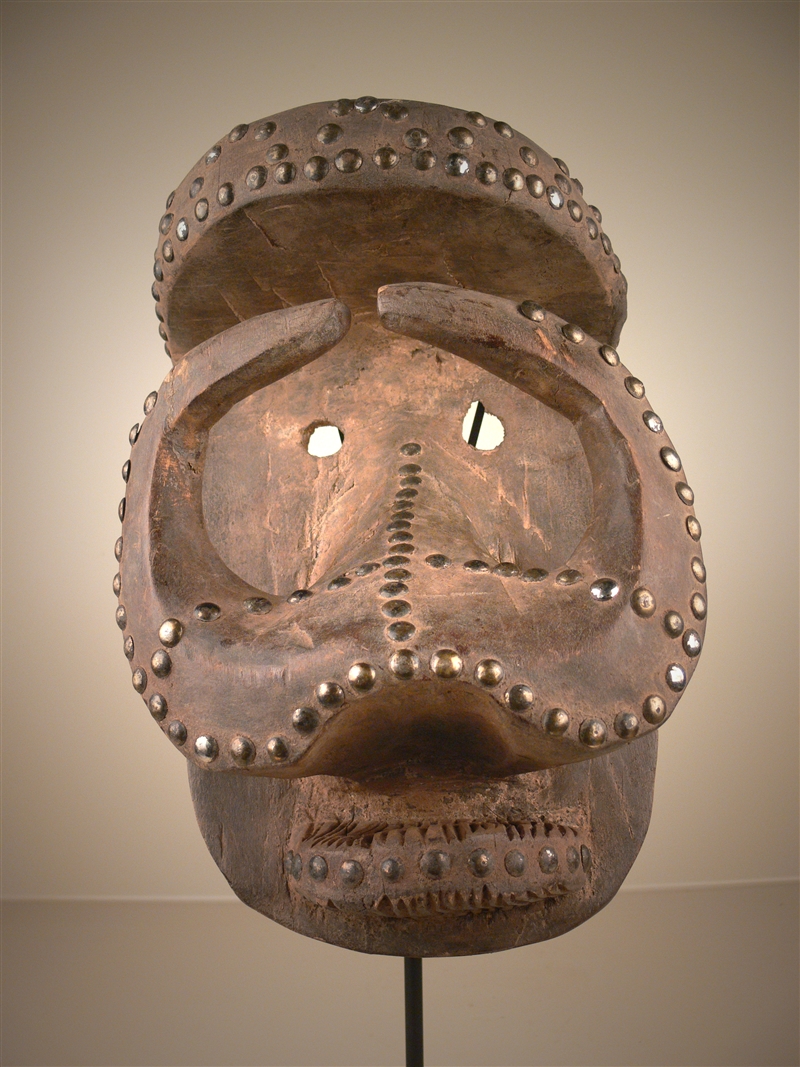 Bété Mask (2429) - African mask, tribal art, primitive art Bété