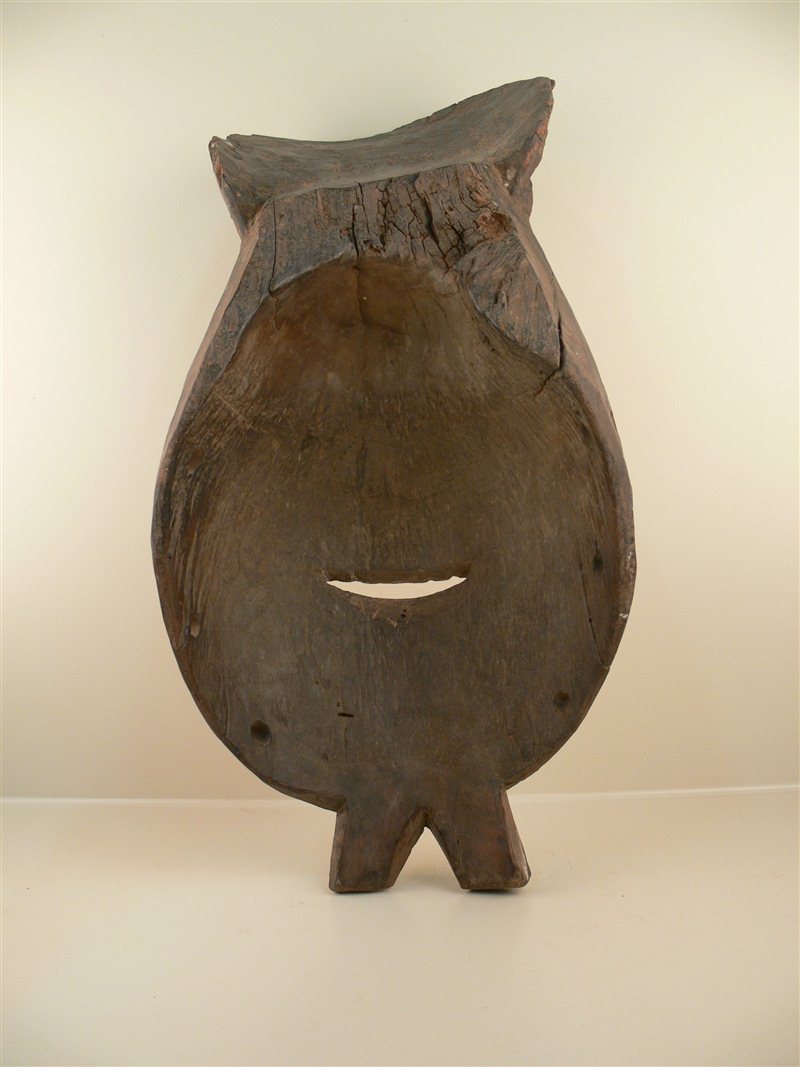 Gurunsi chameleon mask (2533) - African mask, tribal art, primitive art