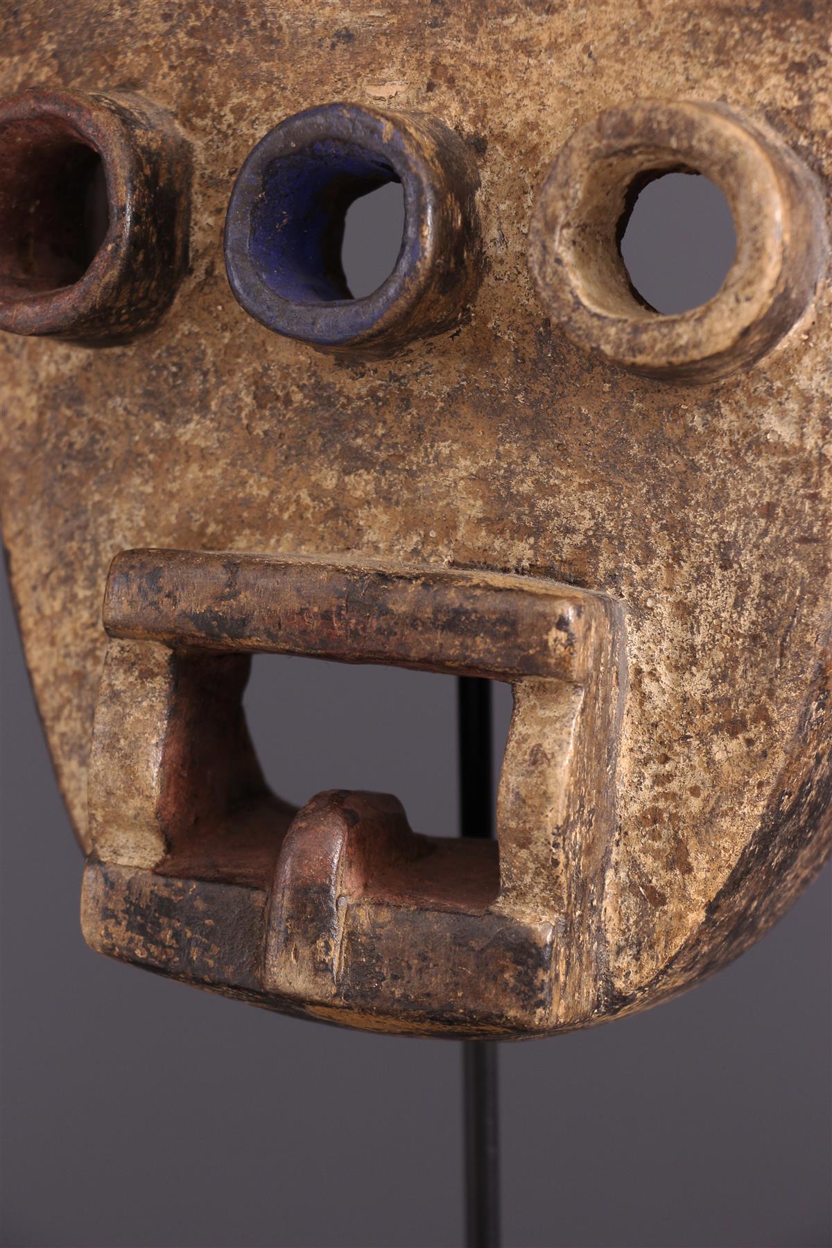 Art Africain African Mask Maske - Ancien Masque de Chanteur Dan Guéré