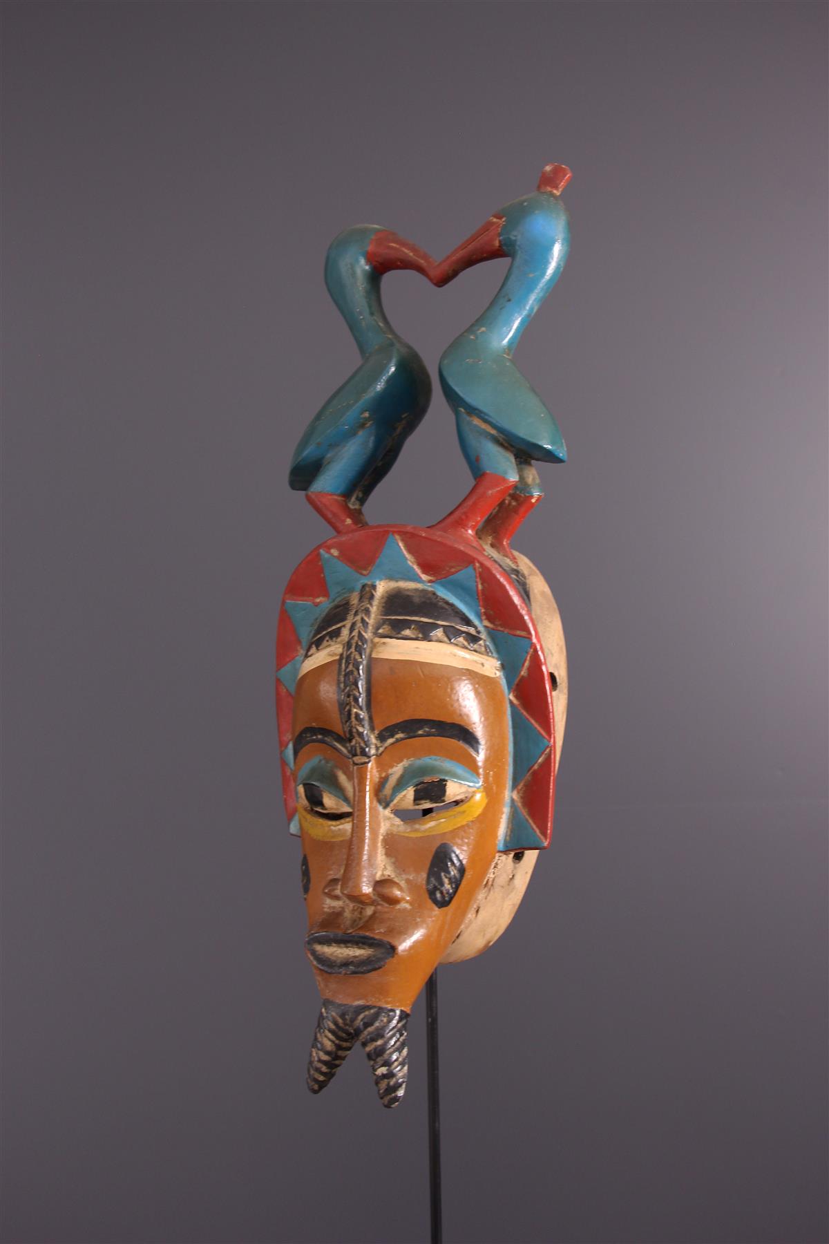 Masques Africains Gouro de Côte d'Ivoire, Galerie Art Africain d'Afrique Noire