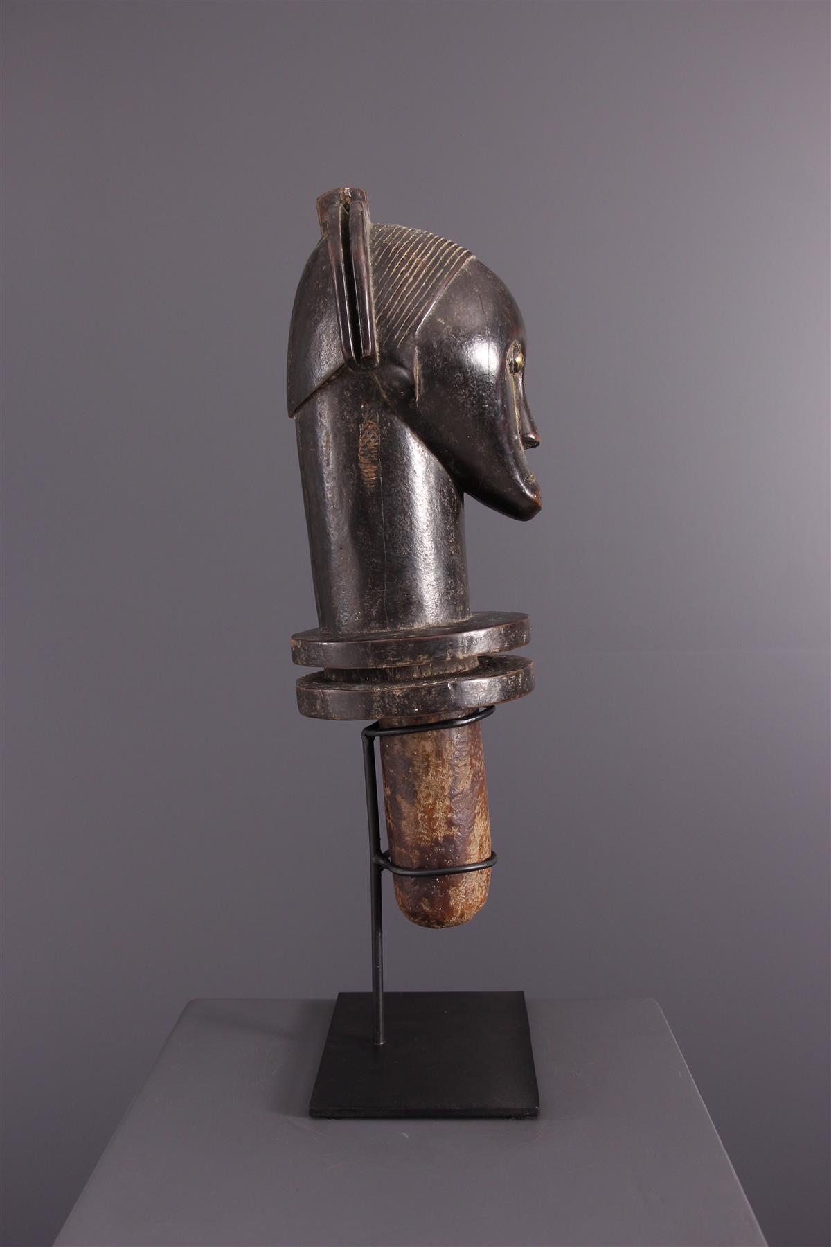 Statues Anciennes Fang - Têtes D'appui Du Gabon, Afrique, Lot 881