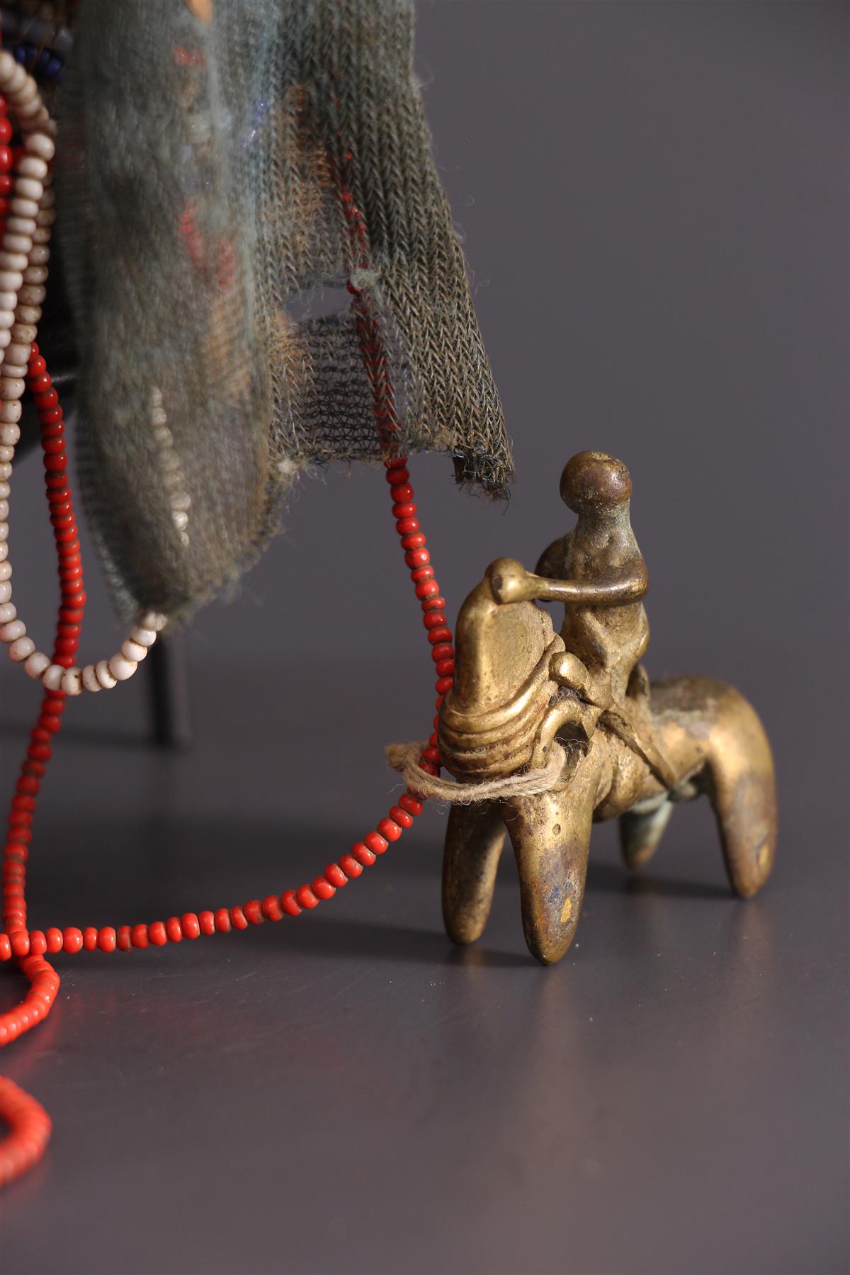 Lot De 2 Poupées De Collection Africaines - Lui Et Chuka - Figurines Décoratives Neuves