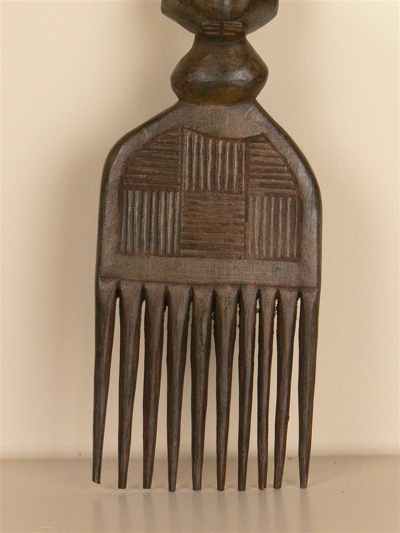 Chokwe Comb (2674) - Comb Chokwe - African art RDC