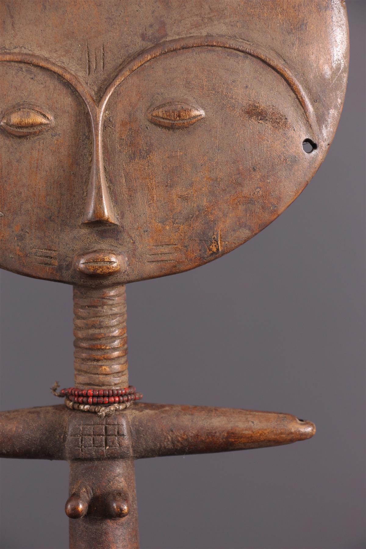 ART AFRICAIN TRIBAL Grand Poisson en Bronze Akan Ethnie Ashanti Asante