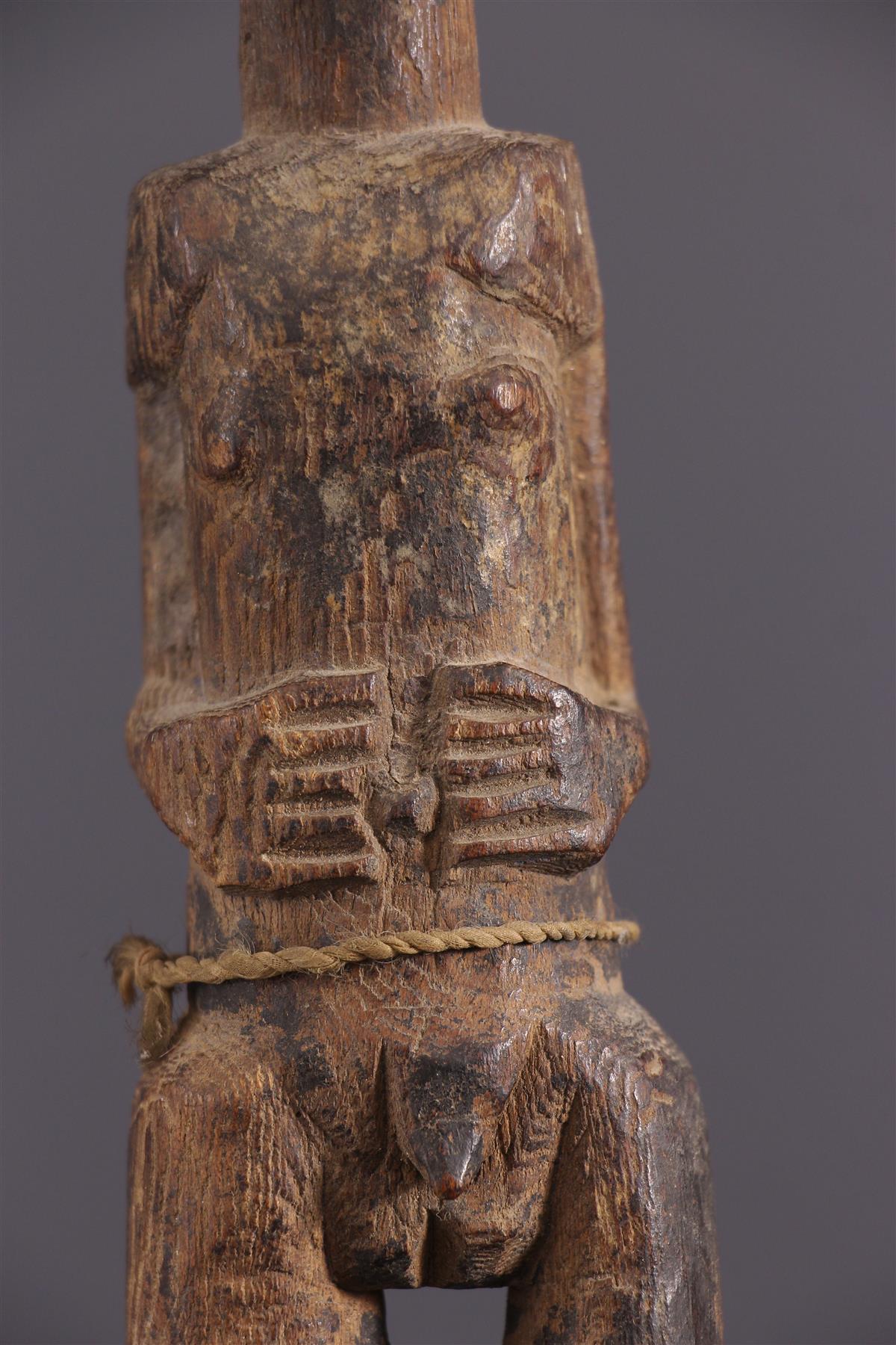 Statuette africaine de fertilité Baoulé - African Baule fertility statuette