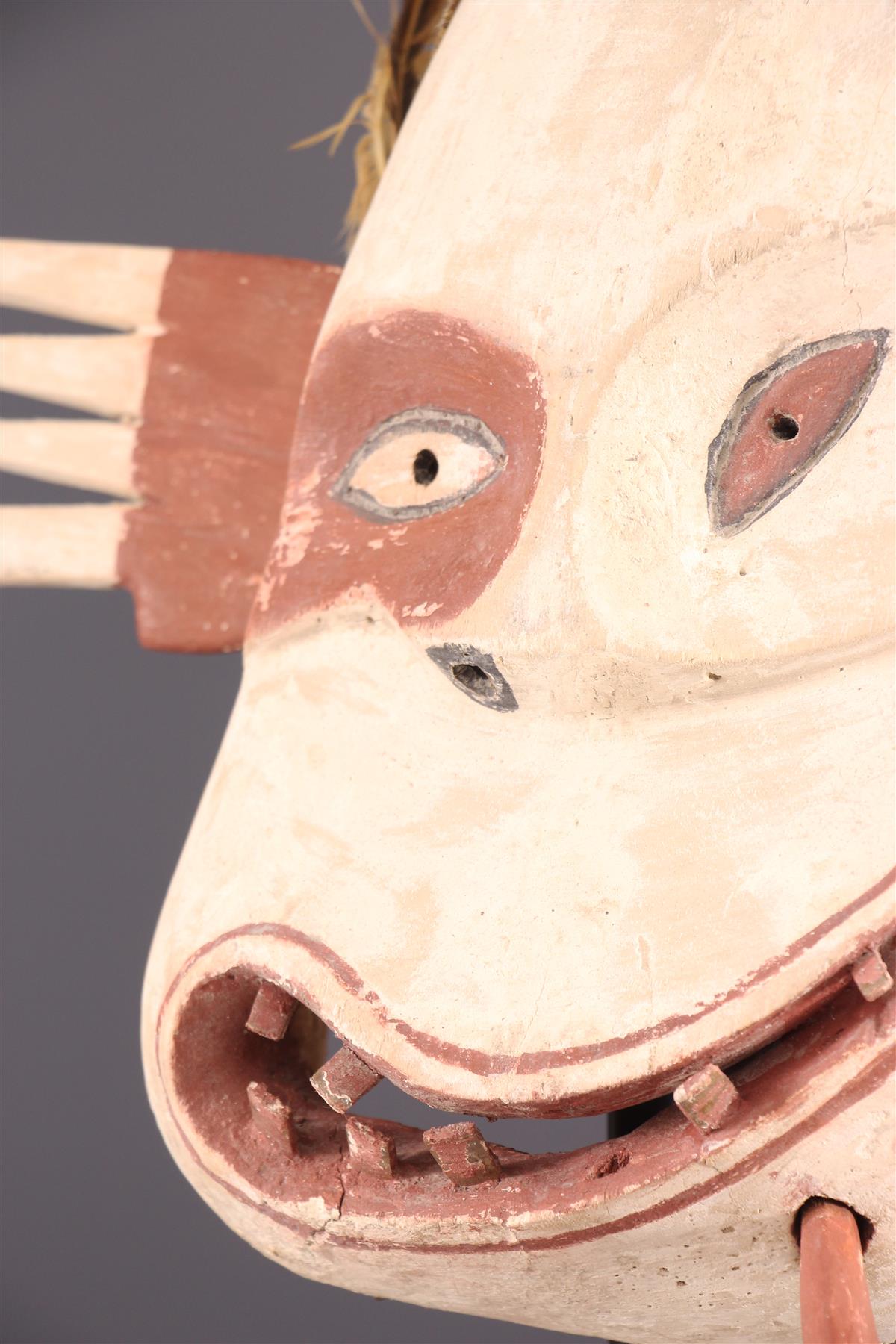 Masque Inuit – Masque De Collection – Artisanat Traditionnel