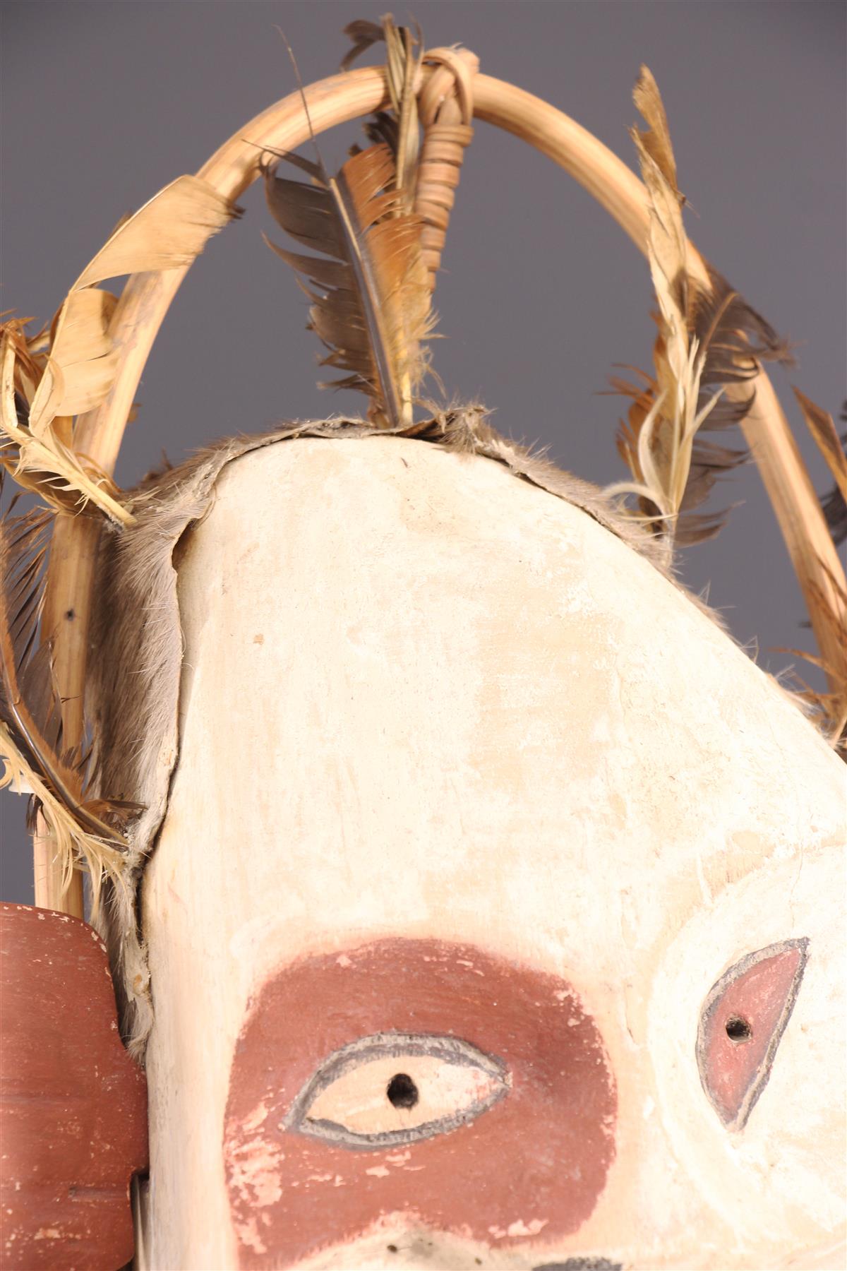 Masque Inuit – Masque De Collection – Artisanat Traditionnel