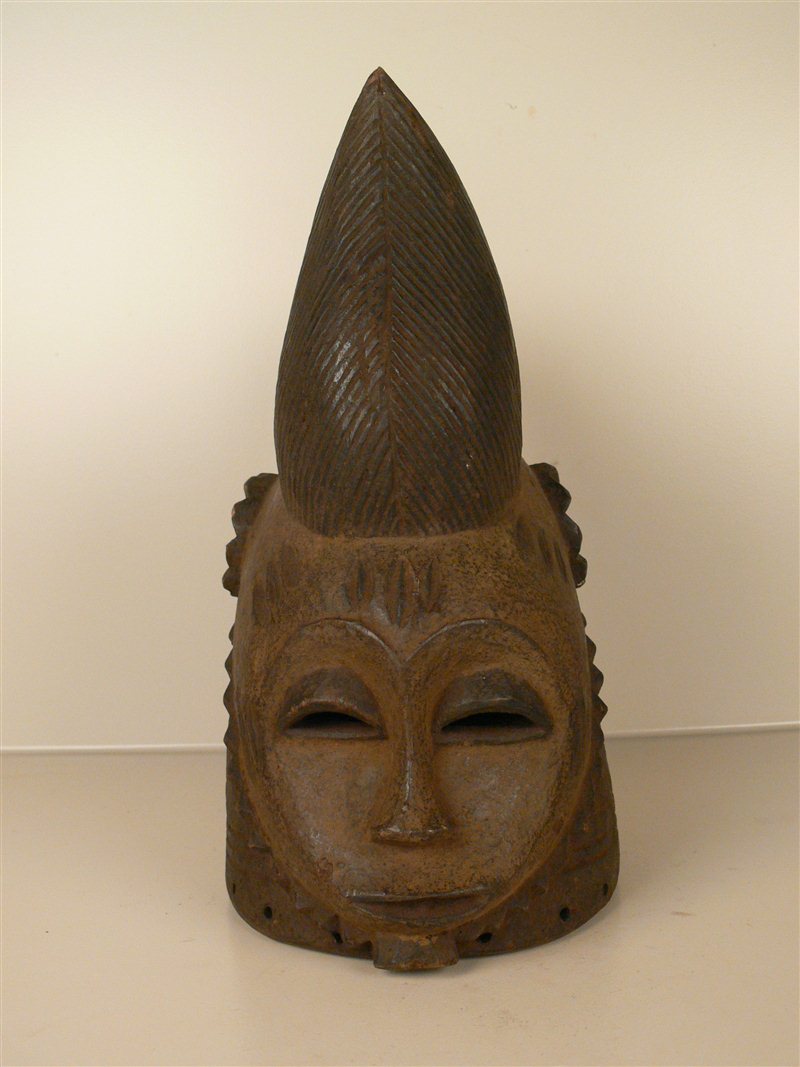 Yorouba Helmet (2984) - African mask, tribal art, primitive art