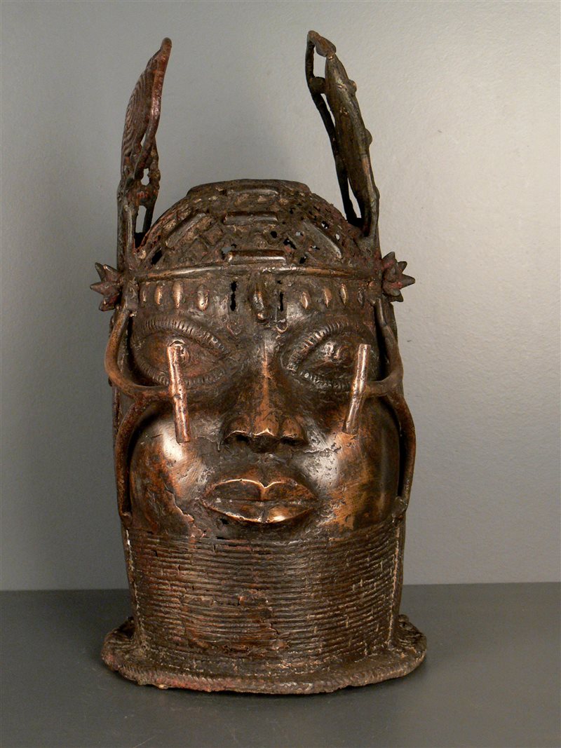 Benin Bini Edo Oba Head (3425) Head Bénin African art nigeria
