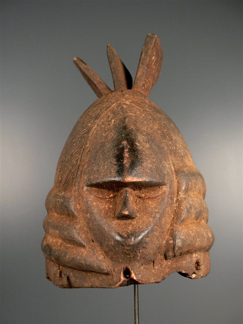 Mende Mask (3480) African mask, tribal art, primitive art Mende