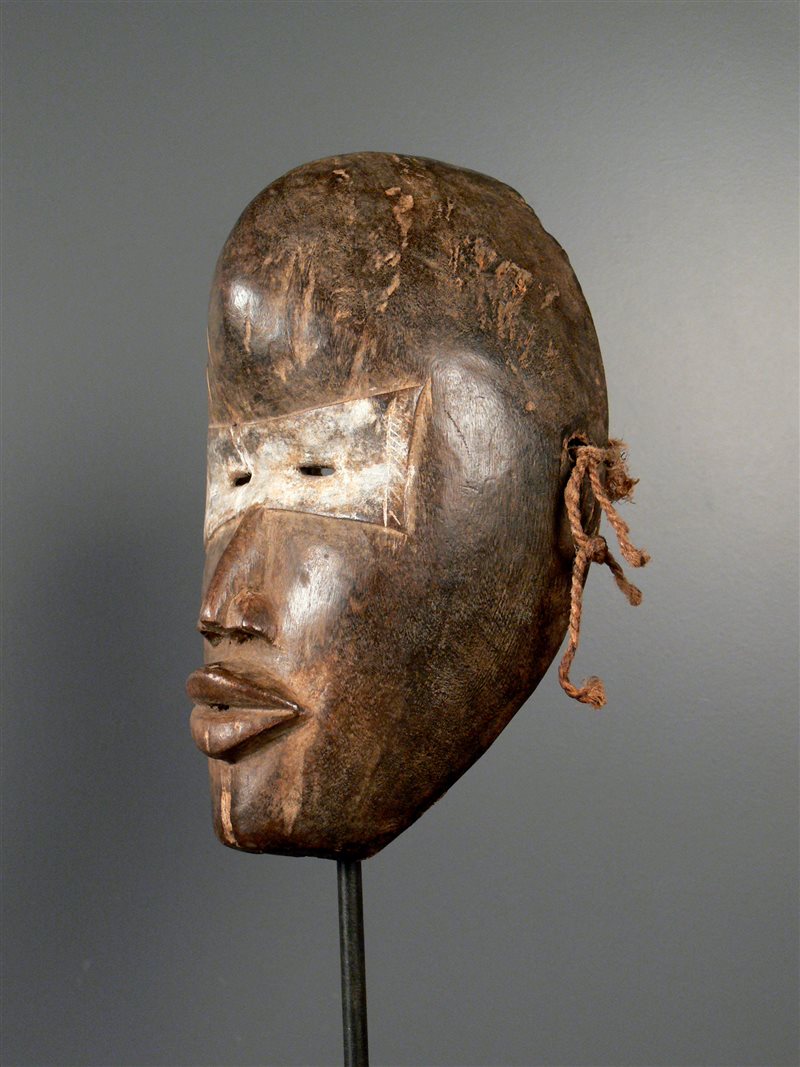 Masque ancien de course Gunye Ge - Dan Yacouba - Liberia - Objet n° - Galerie Bruno Mignot