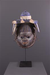 Masque Tribal Africain Bété – Ancien, Bois Sculpté, Art Premier De Côte D'Ivoire (1970-1989)