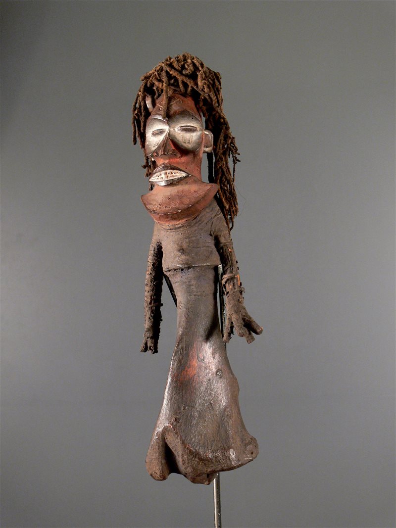 Chokwe puppet (3769) African Dolls Chokwe African art