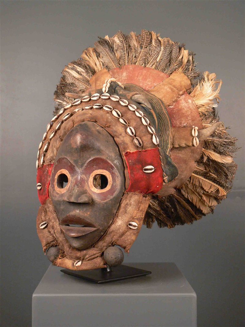 Masque Africain Tribal Dan Tanglalé – Original Bois, Début XXème