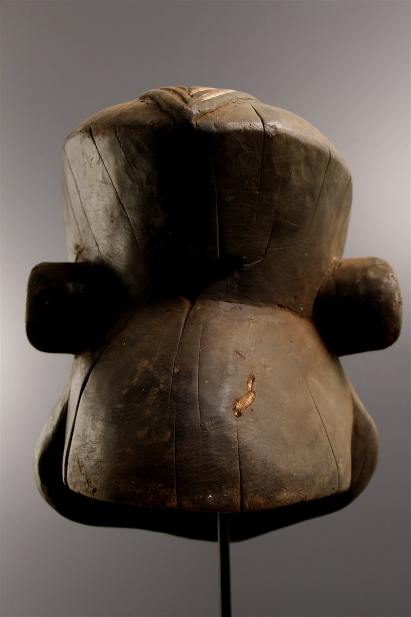 (4672) - African mask, tribal art, primitive art Bamun - African art