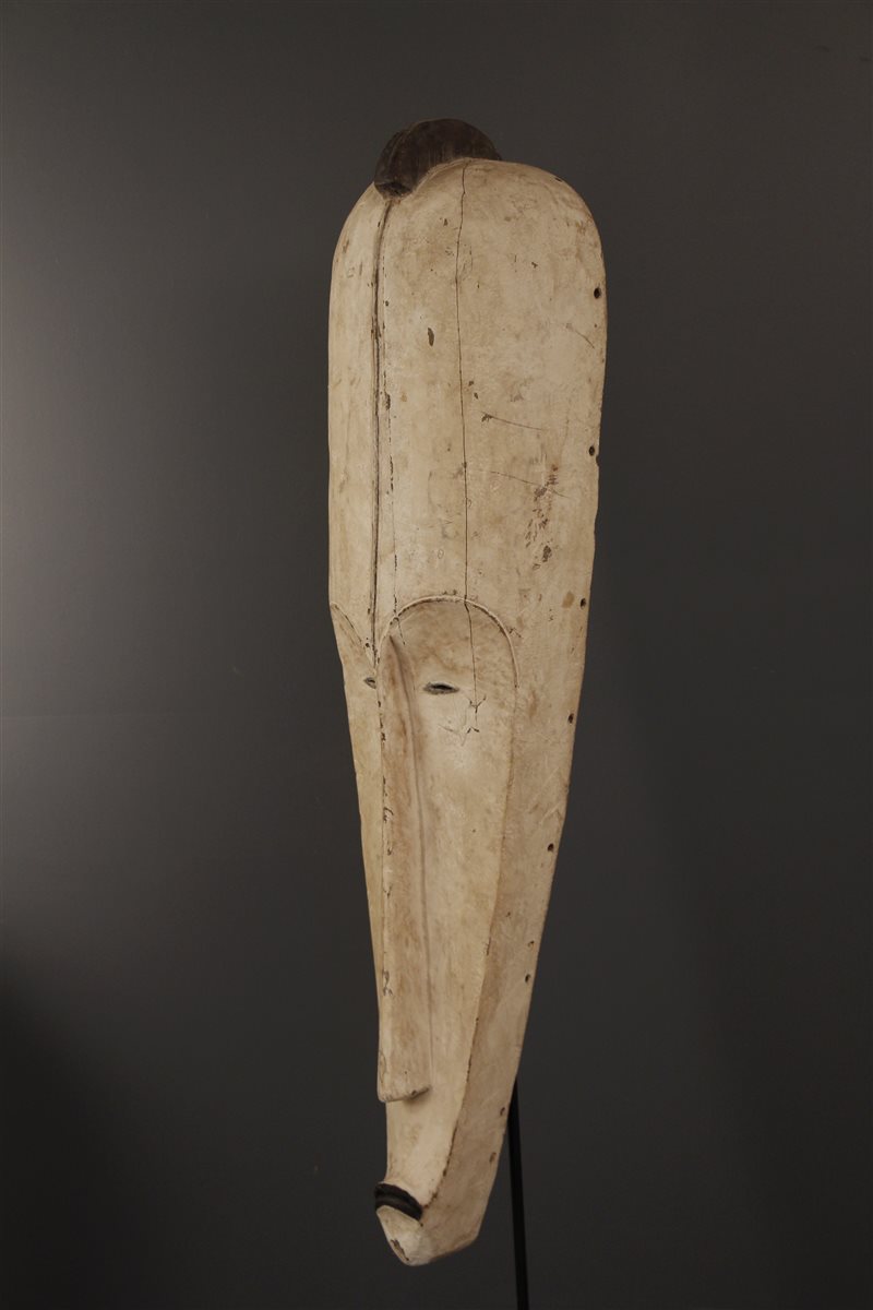 Masque Africain Fang Ngil, Bois, Gabon, Art Tribal, Original, Bon état