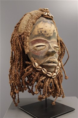 MASQUE KONGO AFRICAN ART AFRICAIN ANCIEN TRIBAL PREMIER PRIMITIF no
