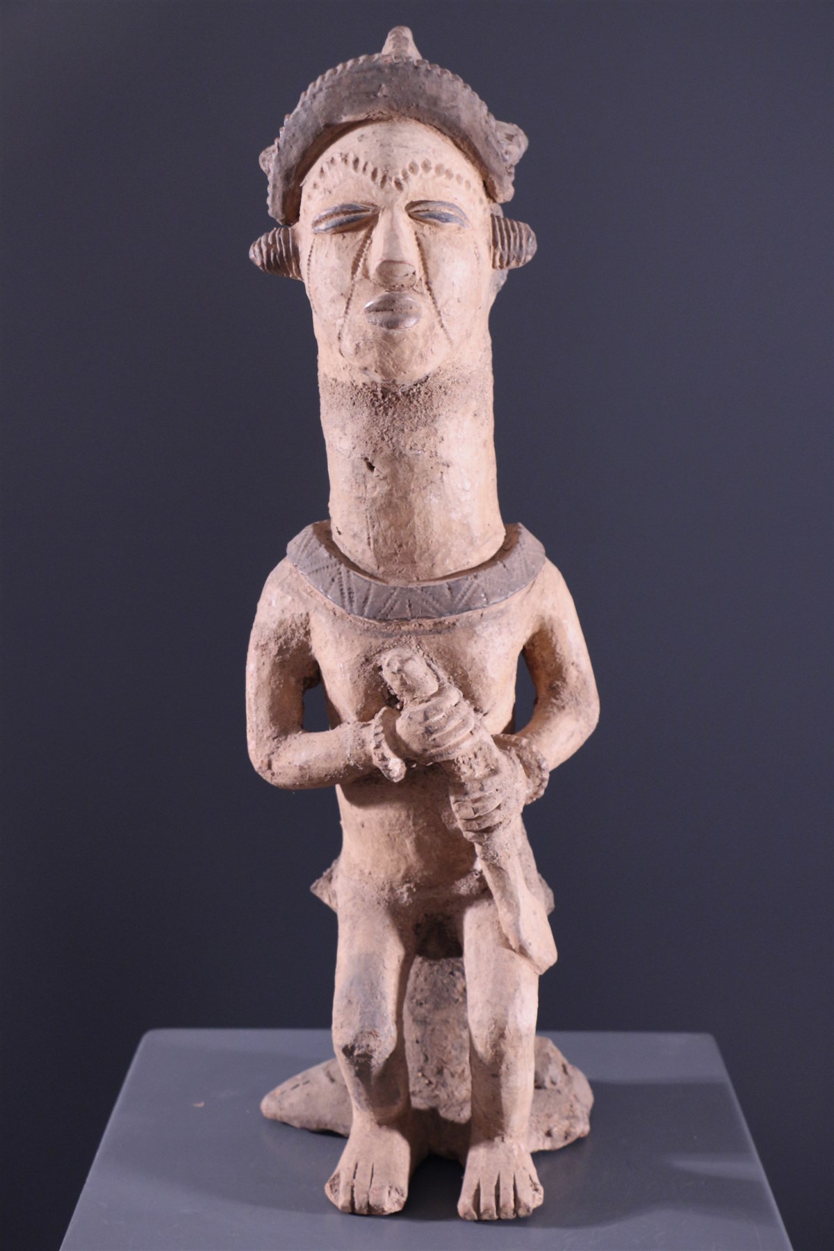 Statue Igbo Mbari (7925) Statues africaines Igbo Art africain
